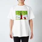 しえ*shopの希望の木　-壁紙用- Regular Fit T-Shirt