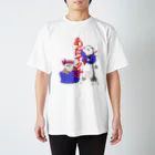 ナルーズ！のあたイタチ カッコつけ Regular Fit T-Shirt