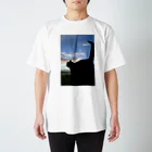 シッポ追いの猫写真店のあめあがり Regular Fit T-Shirt