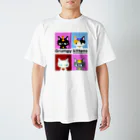 Grumpy kittensのGrumpy kittens No Individuality No Life Regular Fit T-Shirt