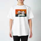 やまのうえのきのこのお店　～きのこ&パンダ～の「二匹のパンダ」 Regular Fit T-Shirt