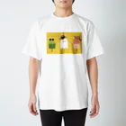 あいびよりの夏に一緒に過ごしたいアイスとオバケ Regular Fit T-Shirt