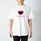 Generosity Soulのamor matris ＋ ♡ ピンク スタンダードTシャツ