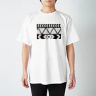 mutlulukのトライバル柄 Regular Fit T-Shirt