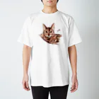 N-huluのベンガル猫のジルちゃん Regular Fit T-Shirt