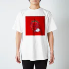 MOGUMO SHOPのいちごもぐもぐくん スタンダードTシャツ