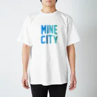 JIMOTO Wear Local Japanの美祢市 MINE CITY スタンダードTシャツ