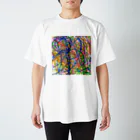 mihooooojiのはじめてのおえかき Regular Fit T-Shirt