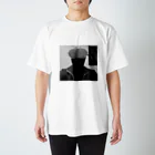 バラデヴショップのｖｒｃｈａｔｅｒ モノクロ スタンダードTシャツ