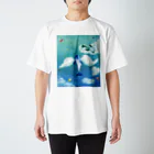 MIHO Genki ArtのDream sky Regular Fit T-Shirt