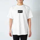 grit.THE SHOPのgrit.logo T スタンダードTシャツ
