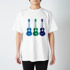 しんぷるウクレレのThe ウクレレ (クール3カラー) スタンダードTシャツ