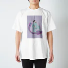 keeeeeep smilingの帯じゃ飛べんでしょ... 「アブーという名の猫」 Regular Fit T-Shirt