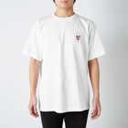💐Color Clow Heart🥀/ 野口りず🐰のうさぎのColor Regular Fit T-Shirt