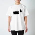 えりんごのねそべりうさぎ Regular Fit T-Shirt