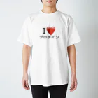 テディーのI LOVE プロテイン Regular Fit T-Shirt