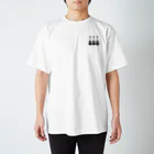 しんぷるウクレレのワンポイントウクレレ (ブラック) Regular Fit T-Shirt