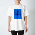 紫紺　簓のイルカTwins Regular Fit T-Shirt