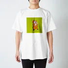 柴犬ポップライフ_眠る豆柴の柴犬ポップライフ_2 Regular Fit T-Shirt