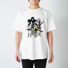 ClowZ ／ 渡瀬しぃののギター＆ベース女子高生 Regular Fit T-Shirt