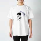 ふじねこのネコとイカ スタンダードTシャツ