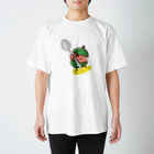 カニタ★マーケットのスイカな小鳥 Regular Fit T-Shirt