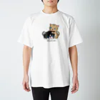 にこねこ【保護猫の保育園】のスイッチオンTシャツ Regular Fit T-Shirt