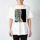 天国Tシャツの観音さま Regular Fit T-Shirt