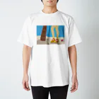 Drecome_Designの【涼し気】サンダル女子 Regular Fit T-Shirt