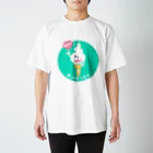 ツルバラのオバケソフトクリーム Regular Fit T-Shirt