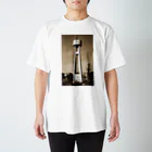 PHLOGISTON-76 SHOPのWater Tower 02 スタンダードTシャツ