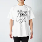 dara24の猫のダラ スタンダードTシャツ