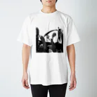 DADAのMonofilm  flower T-shirt スタンダードTシャツ