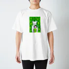 PETDOGSの「緑の気持ち」ロンググラス Regular Fit T-Shirt