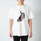 城の3月17日の落ちてる猫です スタンダードTシャツ