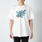 ふしぎないきものHenTipueの#26 SKY FISH スタンダードTシャツ