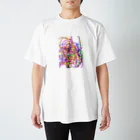 みーたん画伯のみーたん画伯の絵Tシャツ3 スタンダードTシャツ