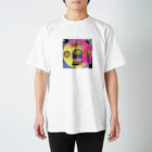 那須華蓮のSUZURIのエスニックワッペン Regular Fit T-Shirt