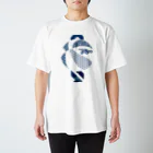 ozokozoのozokozo×basketball_navy Regular Fit T-Shirt