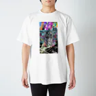 TɐKAyꓵK𝓲の『Humain』 Regular Fit T-Shirt