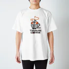 TSUKIMI COFFEEのTSUKIMI COFFEE ロゴ(ごきげん) Regular Fit T-Shirt