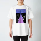 ともしびSUZURIショップの#PRAY FOR  TOMOSHIBI Regular Fit T-Shirt