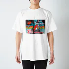 花浬家の花浬家7周年記念 Regular Fit T-Shirt