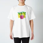 ナックマート online shopの【VOTE】カラフルポップな投票箱 Regular Fit T-Shirt