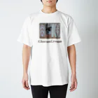 川本 悠肖子のChoco&Cream（茶色文字） Regular Fit T-Shirt