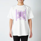 ❀花狐庵❀-HanaKoAn-の「花籠」Series * butterflyhearts スタンダードTシャツ