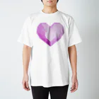 coolbeats🐝💓のgeometric Heart スタンダードTシャツ