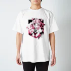 Mavie　マヴィの可愛いが正義ちゃん（ピンク） Regular Fit T-Shirt