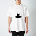 RinCafee shopの黒猫 スタンダードTシャツ