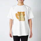 レフデザインのぽっちゃり猫のノアくん Regular Fit T-Shirt